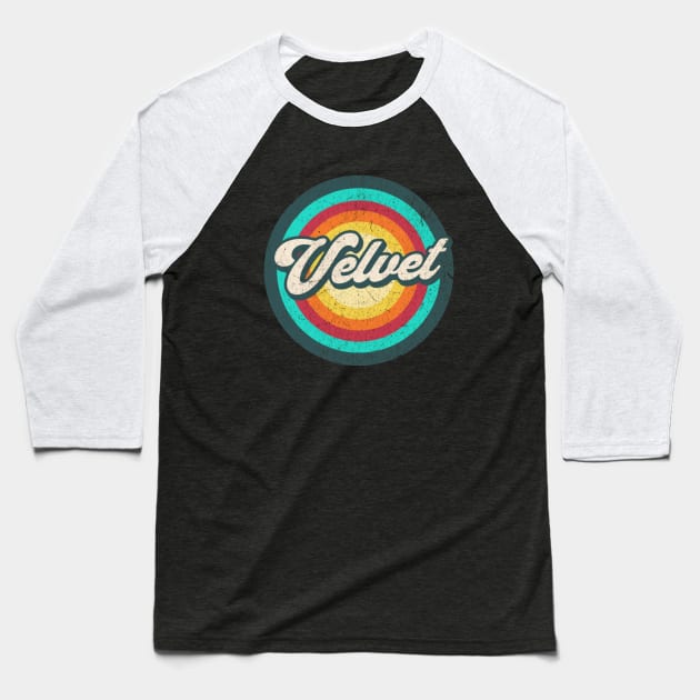 velvet circle Baseball T-Shirt by jekoba